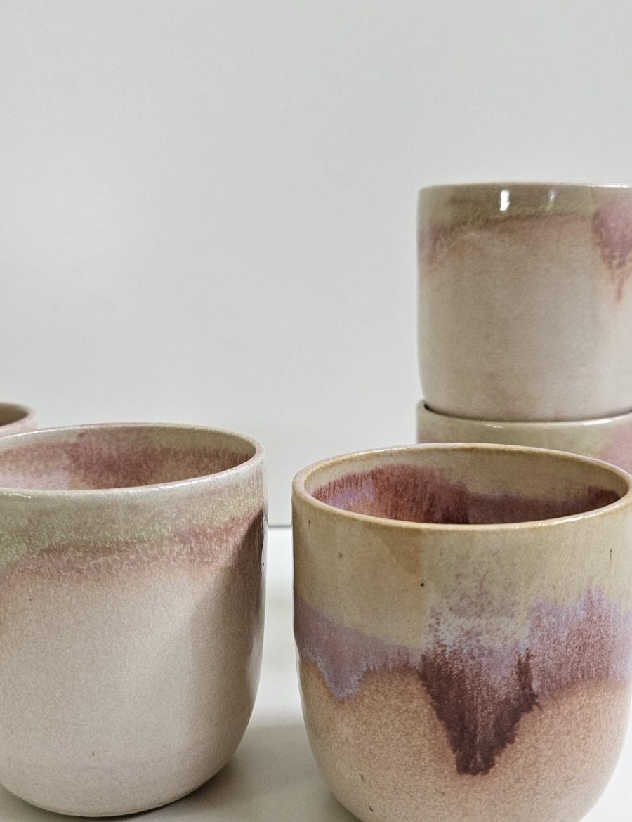 כוס אספרסו בורוד לבן מגוון