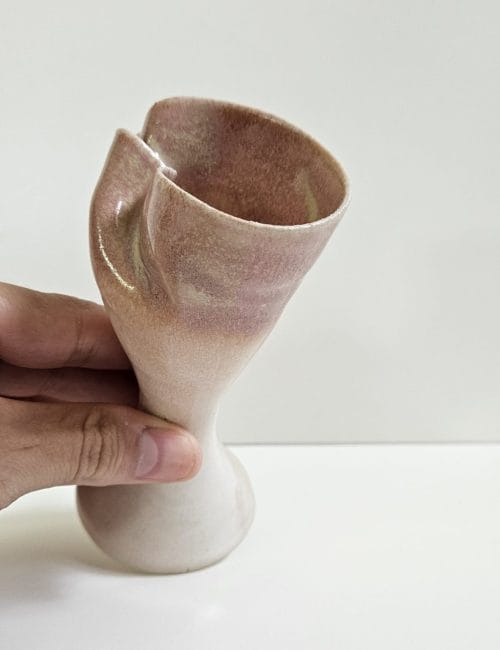 גביע קידוש בלבן ורוד מגוון